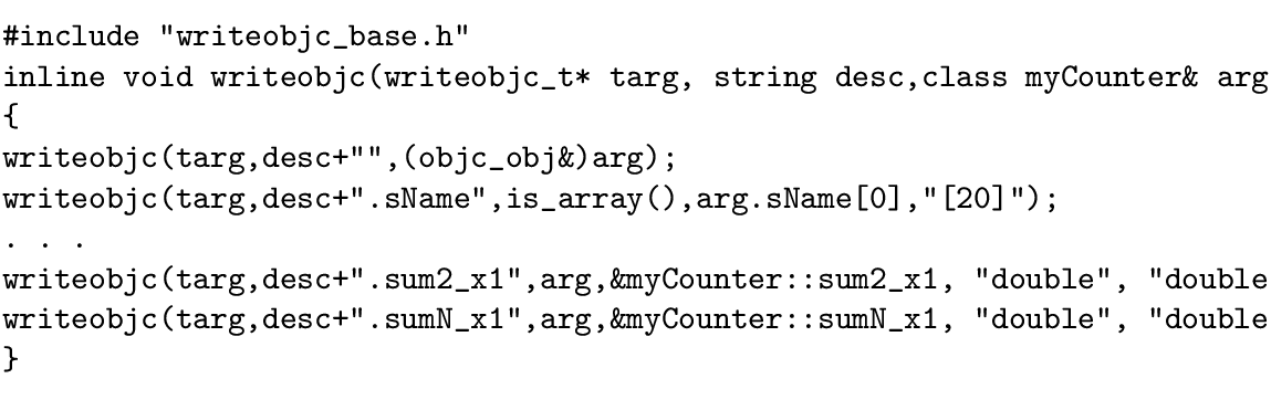\begin{figure}\small\begin{verbatim}...